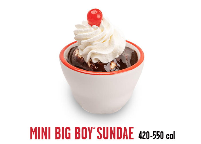 Frisch's Big Boy Mini Sundae