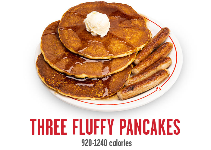 Frisch's Three Fluffy Pancakes