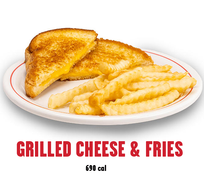 Frisch's Kids Grilled Cheese and Fries