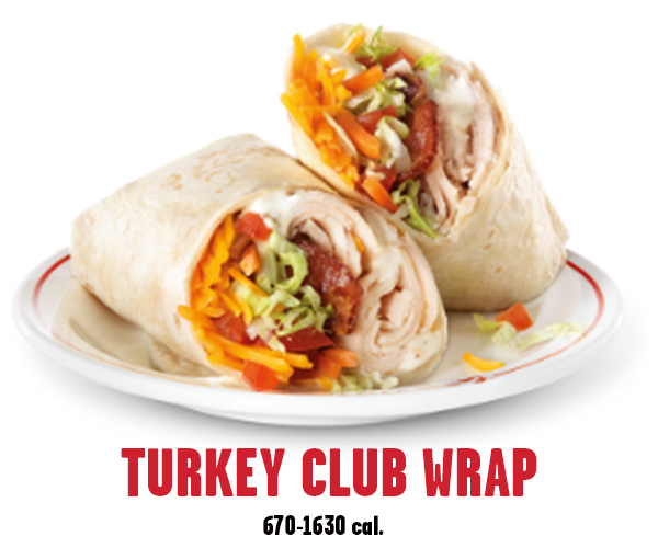 Frisch's Big Boy Turkey Club Wrap