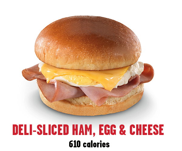 Frisch's Big Boy Deli-Sliced Ham, Egg & Cheese Sandwich